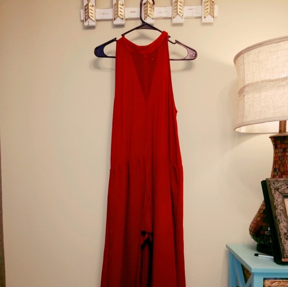 A Dark Red Sexy Dress! - Picture 5 of 5